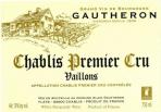 Alain Gautheron Chablis 1er Cru Vaillons 2019 (750)