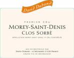 David Duband Morey St. Denis 1er Cru Clos Sorb 2019 (1500)