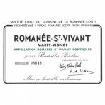 Domaine De La Romane-conti - Romane St. Vivant 2018 (750)