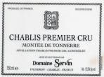 Domaine Servin - Chablis 1er Cru Monte de Tonnerre 2022 (750)
