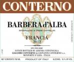 Giacomo Conterno Barbera D'alba Vigna Francia 2018 (750)