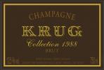 Krug Champagne Vintage Brut Collection 1988 (750)