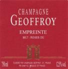 Ren Geoffroy Champagne Premier Cru Empreinte 0 (750)