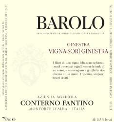 Conterno Fantino Barolo Sor Ginestra 1990 (750ml) (750ml)