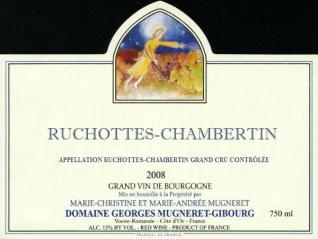 Domaine Georges Mugneret-gibourg - Ruchottes-chambertin 1997 (750ml) (750ml)