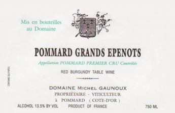 Michel Gaunoux - Pommard 1er Cru Les Grands Epenots 1985 (750ml) (750ml)